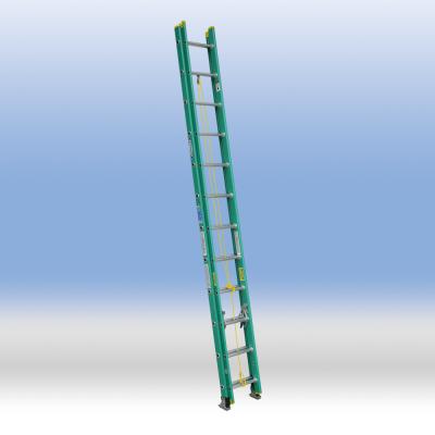 D-type two-section Extension Ladder with Treadle (commercial grade)