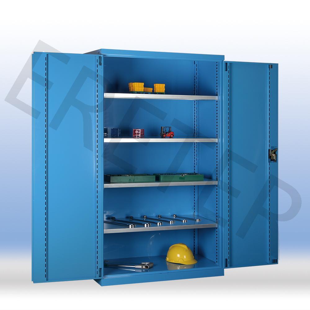 工具储物柜-带4层镀锌可调搁板 承重150kg/层